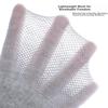 MONTAGUT Men's Socks, Summer Thin Pure Cotton, Mugwort Essential Oil, 7A Deodorant Socks, Mesh Breathable Casual Sports Short Socks