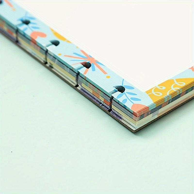 1set/60pcs B7 Handbook Refills, Notebook Loose-leaf Inserts, Handbook Simple Replacement Inserts, 7-hole Loose-leaf Refills
