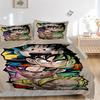 3pcs Dragon Ball Z Duvet Cover Set, 1 Duvet Cover + 2 Pillowcases (No Insert), High-Definition Print, Home & Dorm Set Yy251208075
