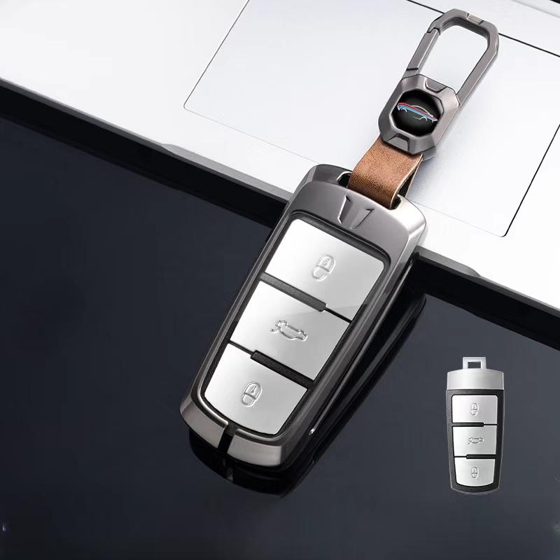 Husă Metalică Zinc pentru Cheie Auto pentru Volkswagen VW CC Passat B6 B7 Passat 3C CC Maogotan R36 B5 B7L Protector Accesorii Auto
