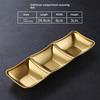 Muti-Grid 304 Stainless Steel Seasoning Plate Sauce Divide Dishes Hot Pot Bbq Soy Vinagar Dish For Kitchen Gadgets