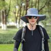 Foldable Large Brim Sun Hat Polyester UV Protection Hat Female Fisherman Hat  Fishing