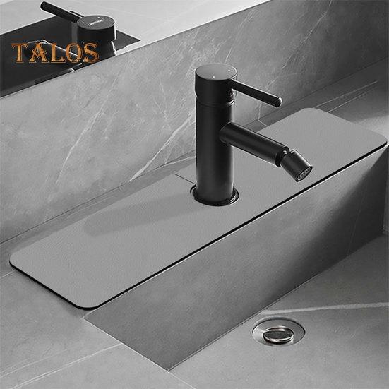 Sink Drain Pad Oil Absorption Splash-proof Drain Easy To Clean Easy Installation Sink Splash Pad Kitchen Supplies