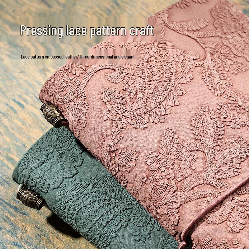 A6 Retro Stamped High-Value Diary and Small Notebook