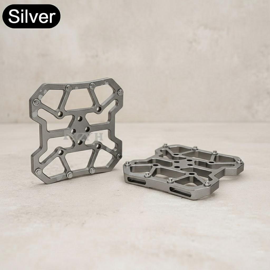 Universal Clipless Pedals Self-Locking Pedals for Mountain Bike Cycling Road Bike Pedals Bicycle Accessories