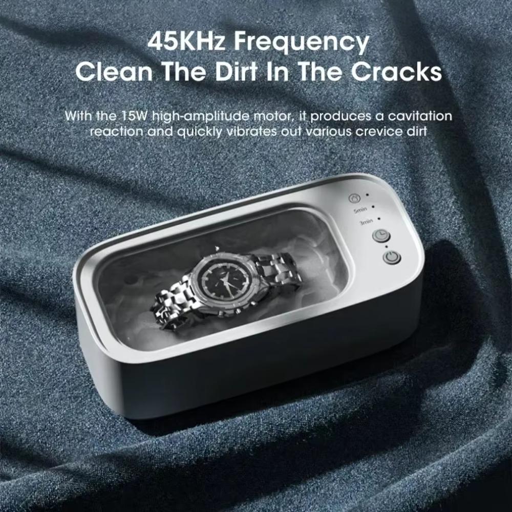 Ultrasonic Cleaning Machine Mini Cleaning Box New Wash Cleaner  Jewelry