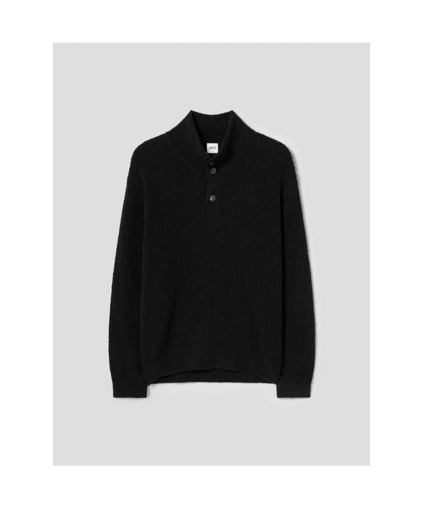 SHIFT.G Half Turtleneck Sweater Black