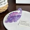 Dinosaur Cute Acrylic Hair Clip With Unique Colorful Options For Hairstyles Trendy