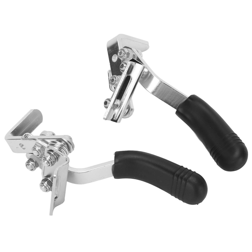 1 Pair Wheelchair Brakes Aluminium Alloy Side Mount Sensitive Easy Installation Wheelchair Hand