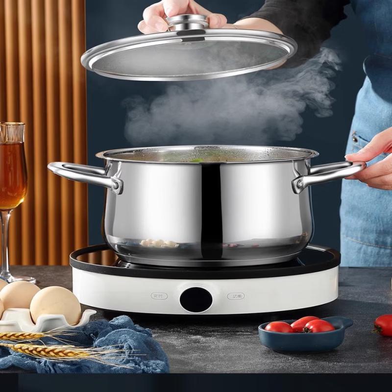 ZISIZ Stainless Steel Steamer Pot