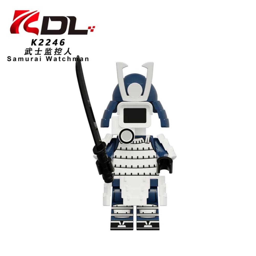 Skibidi Toilet MOC Abstract Robot Building Blocks Compatible With LEGO Monitor TV Man Delicate Figures Mini Model Bricks Toys