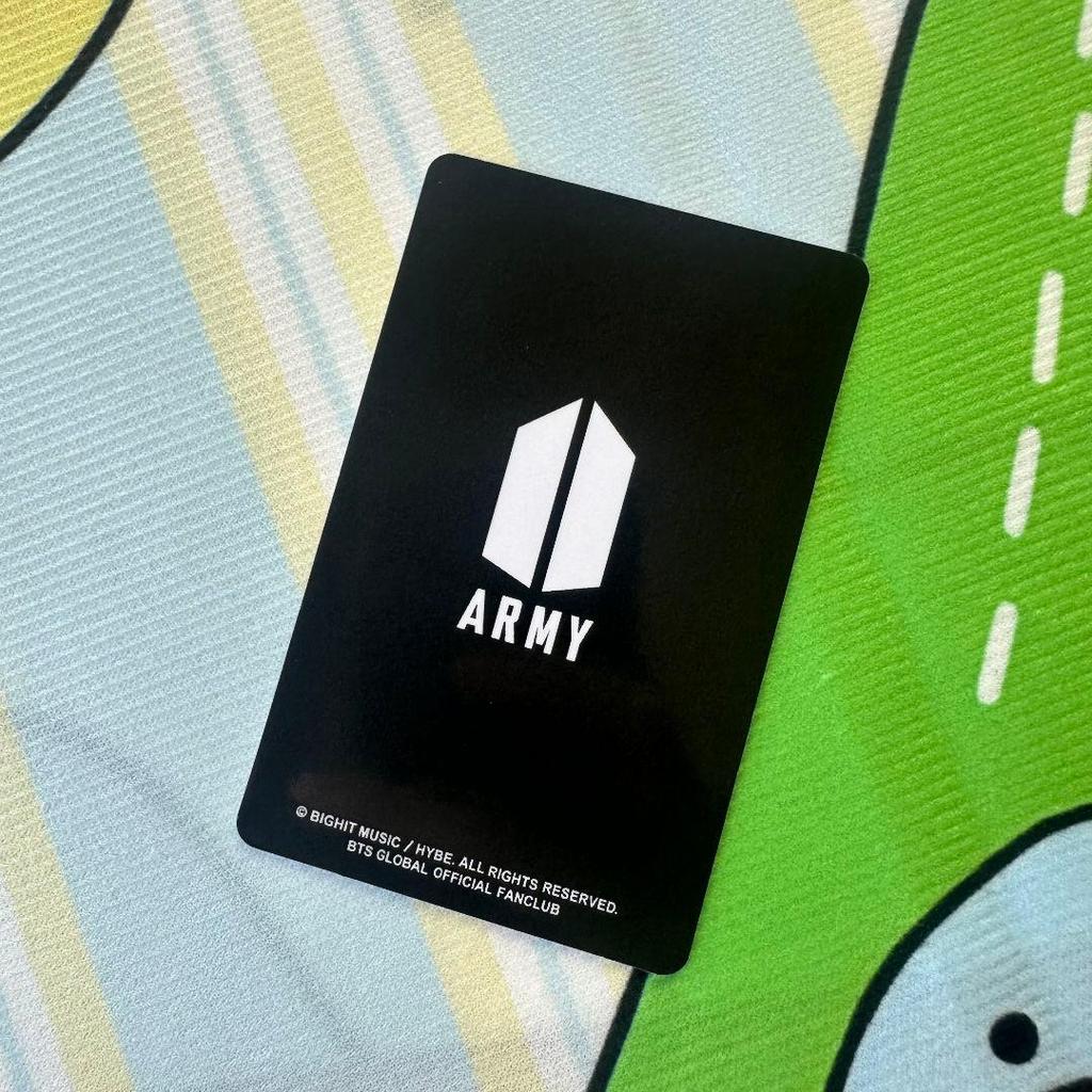 [USED] BTS Layover JPFC Purchase Bonus V Tae Lottery Limited Edition Trading Card