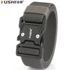 Quick-release Buckle Elastic Waist Belt Casual Tooling Outdoor Training Men's Pants