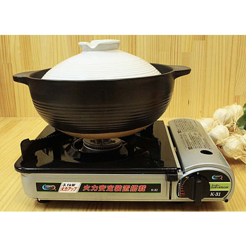 Living Earthenware Pot No. 8, 30cm, for 3-4 people, boil-over resistant, perfect for rice and banquets