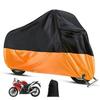 Silver Coated Motorcycle & Bicycle Cover - Sun, Rain & Dust Protection, Car & Electric Vehicle Compatible