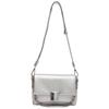 High-quality Silver Chain Crossbody Bag For Women Providing A Modern Touch And Soft Feel For Outfits