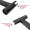 Dual Standard/Heavy Weight .134 & .180 Gauge Commercial Door Hinge Adjustment Tool/Door Hinge Adjustment Wrench Tool/Door Hinge Bender