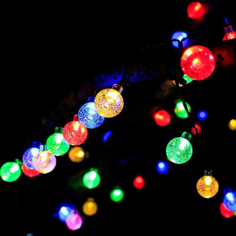 Solar LED Fairy String Lights: Waterproof Outdoor Patio & Garden Decor Lights for Tree Wrapping