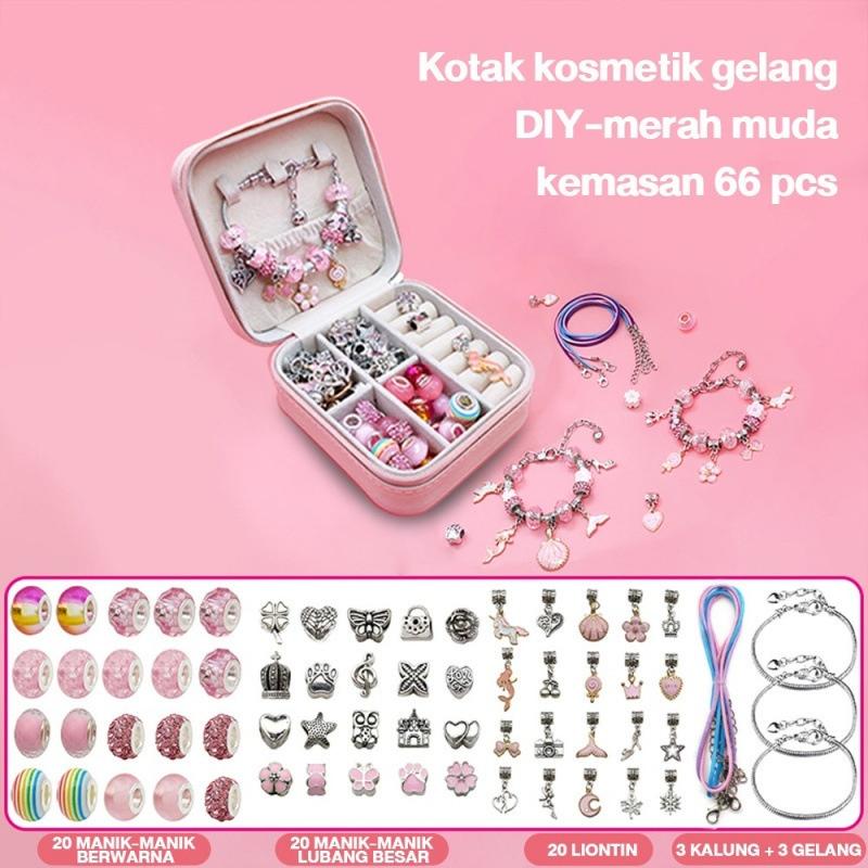 Christmas Bracelet Making Kit Elegant Red And Green DIY Bead Jewelry Making Kit Women s Craft Gift Set It Is The Best Choice