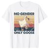 Funny No Gender Goose Vintage T Shirts Summer Style Graphic  Streetwear Short Sleeve Birthday Gifts T-shirt Mens Clothing