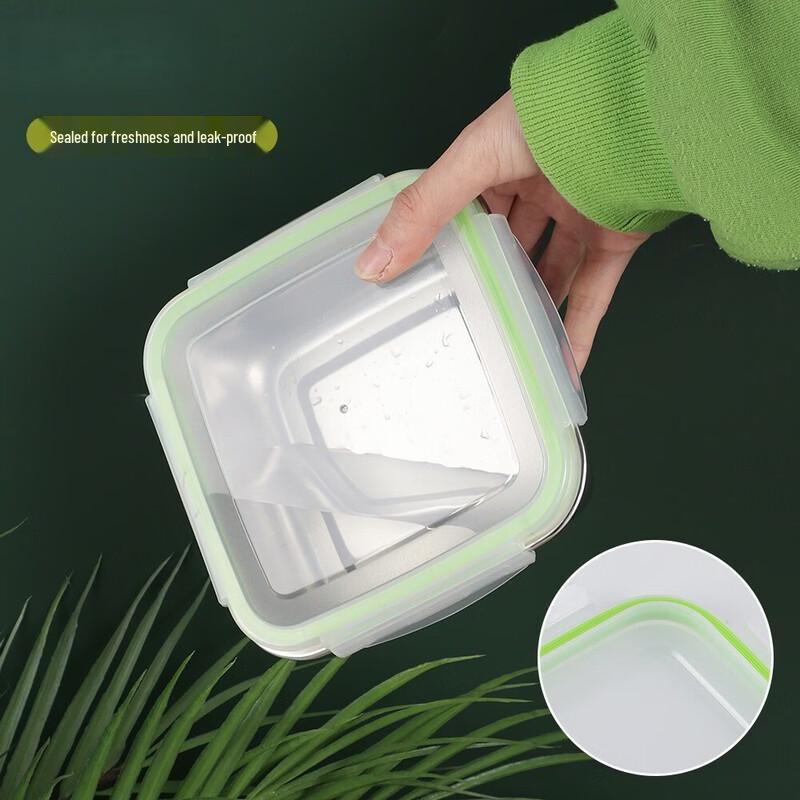 ZISIZ 304 Stainless Steel Sealed Food Container