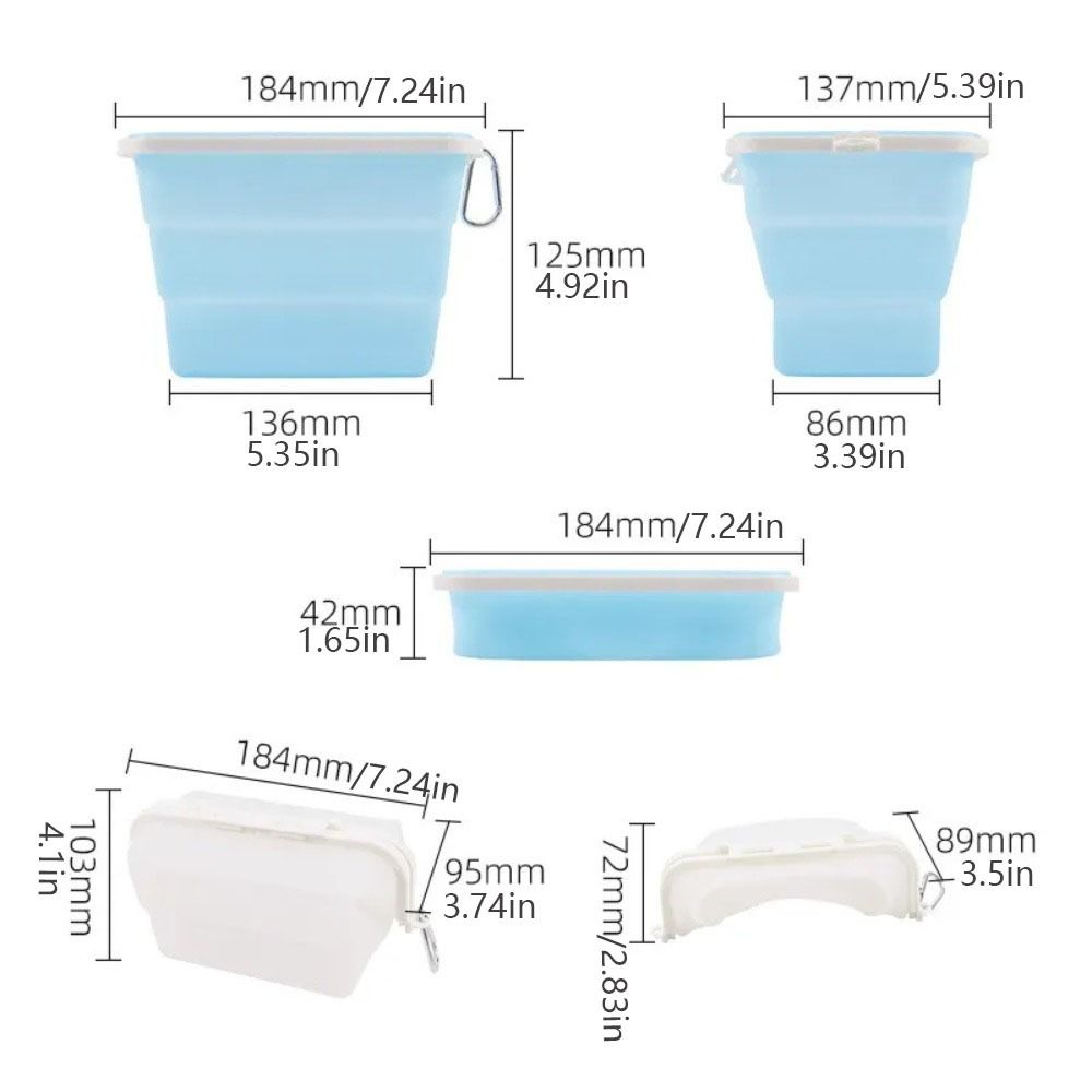Foldable Food Storage Bags Silicone Shut Bag Food Grade Fresh Wrap Bag  Cooking