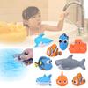 Adorable Clownfish Bath Water Squeeze Toy For Engaging Visual And Sensory Experiences