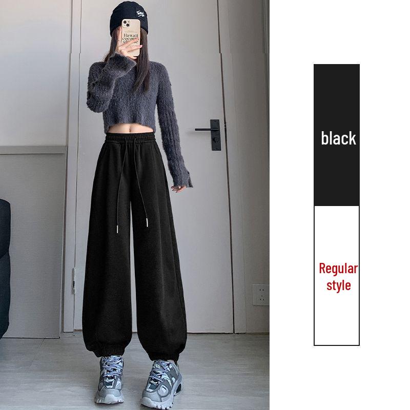 

Women s Slim Fit High Waist White Gray Sweatpants - Spring 2025 Edition M чорний