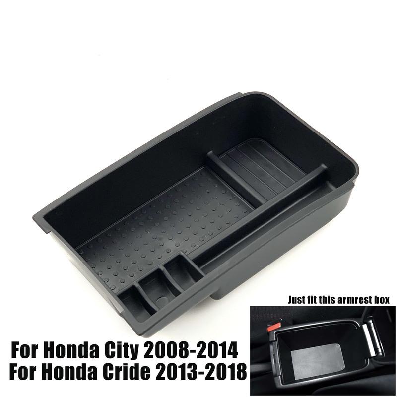 For HONDA CR-V CRV JADE Spirior AVANCIER UR-V City Civic Accord Car Styling Central Armrest Console Glove Tray Pallet Container