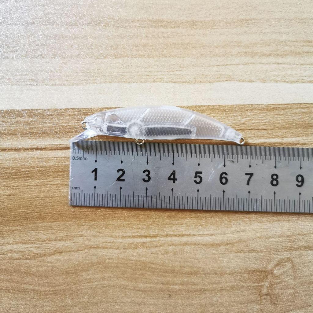 "Japanese Spearhead 60S Slow Sinking Minnow Lure 6,5 cm/5,3 g DIY Blank"