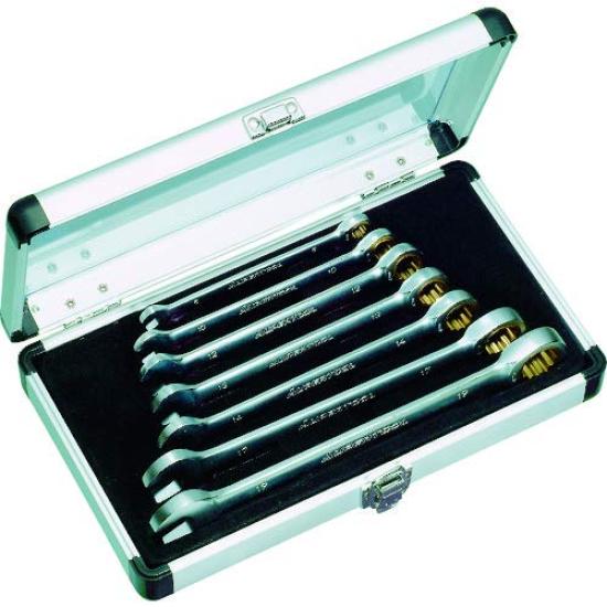 

Super Gear Wrench Set GRW700 (Straight) 7-Piece