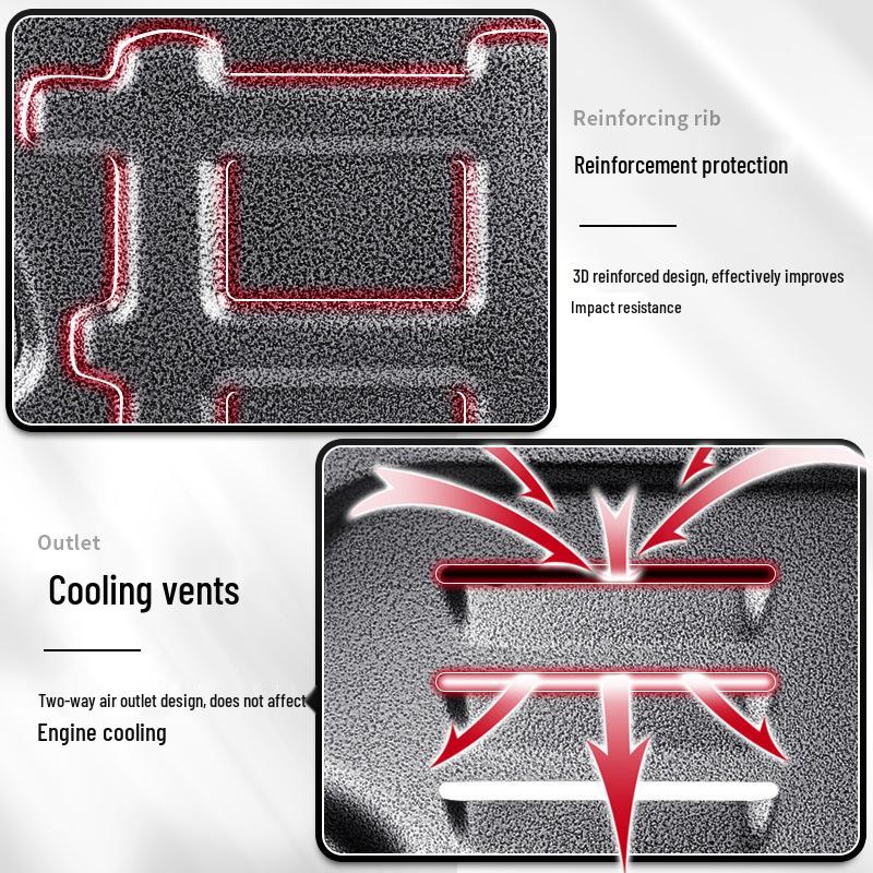 Osłona pod silnik do Forda Mondeo i S-Max Modele 2013-2024 - Ochrona podwozia