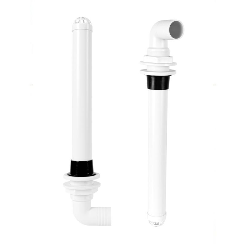 Efficient Marine Overflow Drain Tube Hose Easy Installation Designed For 1-1/2 Inch Thru Hulls In Fishing Applications