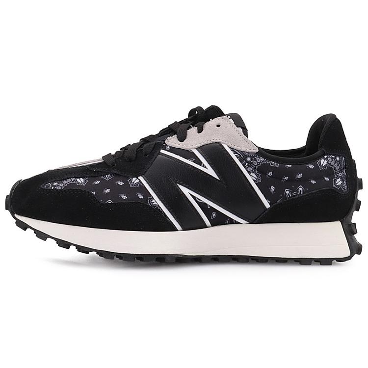New Balance 327 'Paisley Pack - Black White' (Unisex) Black / White Running Shoes MS327DEU