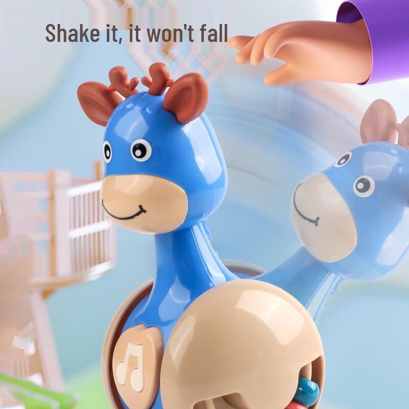 Infant Sliding Deer Tumbler Toy