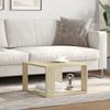 Coffee Table Sonoma Oak 51.5 X 51.5 X 30 Cm Engineered Wood