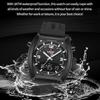 Naviforce Men's Quartz Digital Watch LCD Chronograph Date Luminous Hands 30m Waterproof Silica Strap Sports Outdoor Men's Wristwatch NF9242