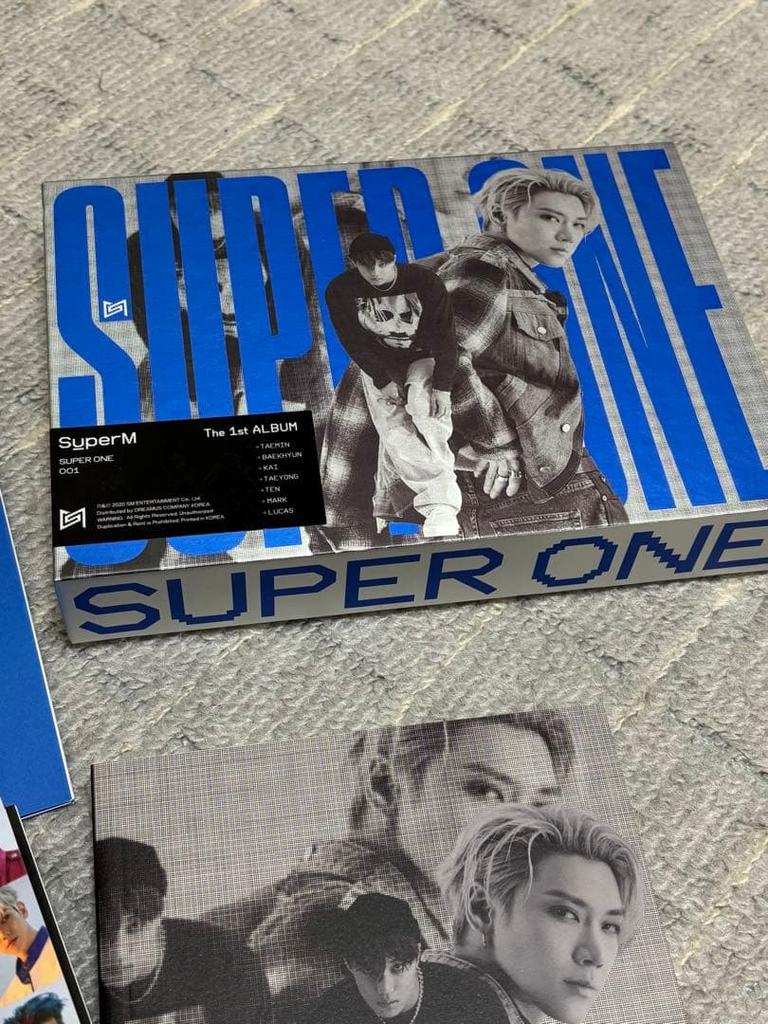 [GEBRAUCHT] SuperM Das 1. Album "SUPER ONE" mit Sammelkarte