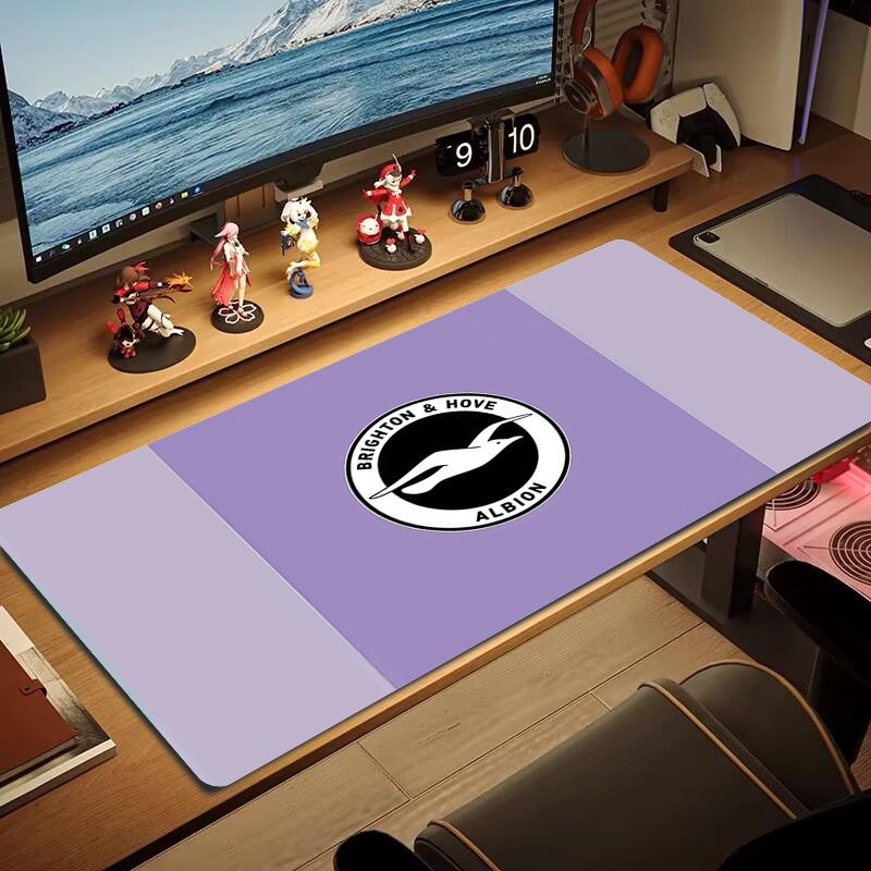 Brighton2 Print Cushion Non-slip Laptop Tablet Big Mousepad XXL Mat Mini PC Playmat With Lock Edge