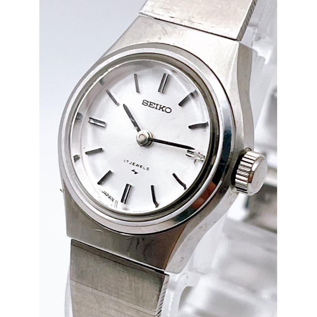 SEIKO Watch Working Item 11-0910 17JEWELS Silver