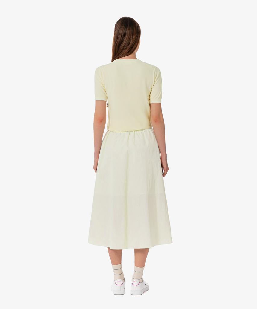Lacoste Women'S A-Line Elastic Skirt Jf906E-56G 056