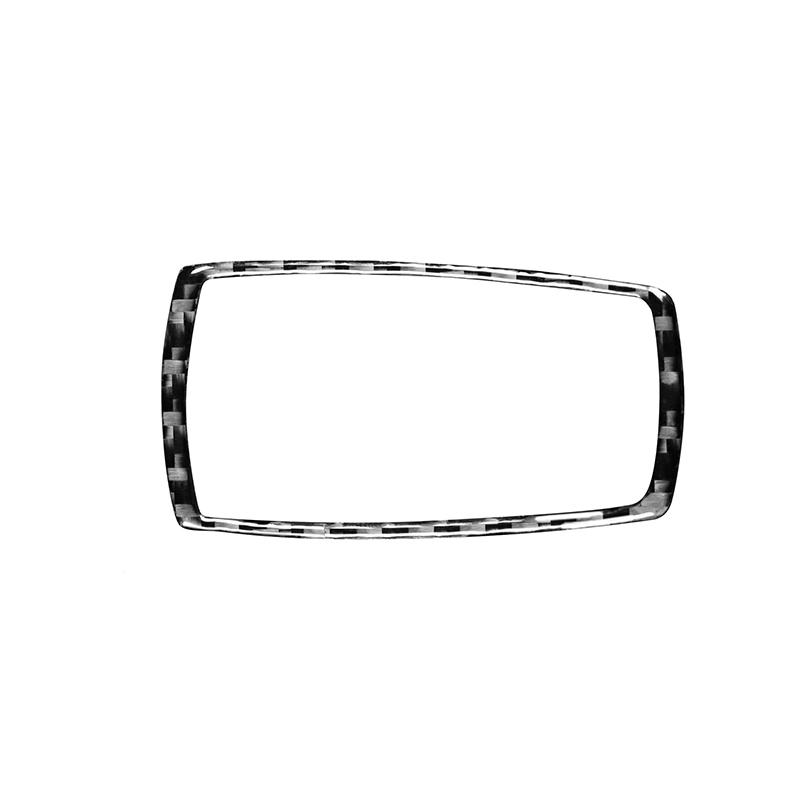 Carbon Fiber Sticker Car Console Gear Shift Electronic Handbrake Switch Frame Trim For BMW Z4 E89 2009-2016 Interior Accessories