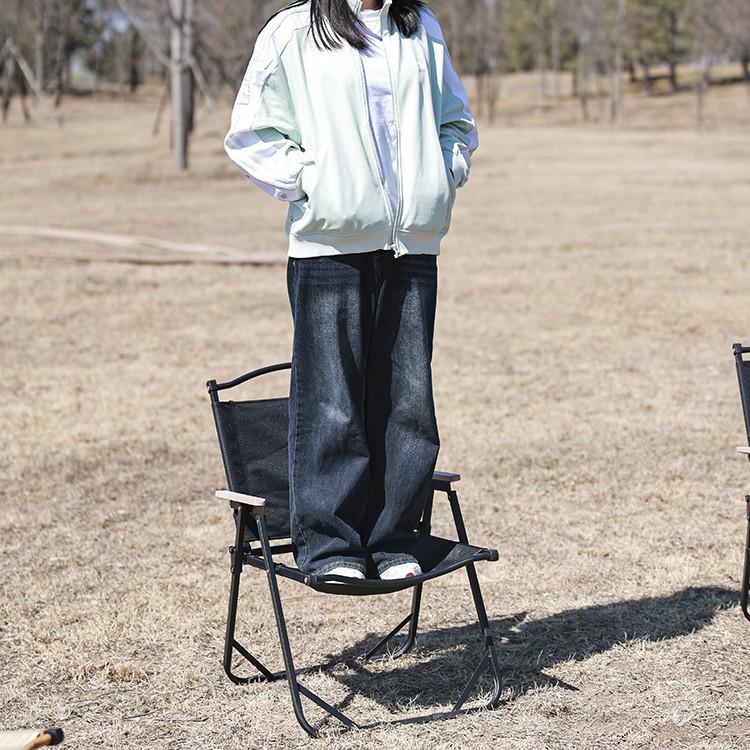Kermit Outdoor Folding Camping Picnic Chair: Portable, Lightweight, Leisure Stool