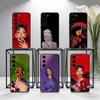 Cardi Singer B-B Rapper Phone Case For Samsung Galaxy A73,A72,A71,A70,A53,A52,A51,Others Soft Black Cover