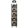 Waterproof Ultra-Narrow Storage Cabinet for Bathroom, Kitchen, and Refrigerator Gaps