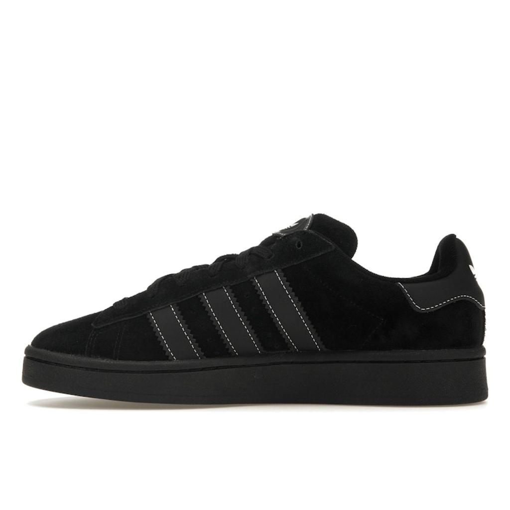 Adidas Campus 00s Black White Contrast Stitching Unisex Sneakers Core-Black Cloud-White IF8768