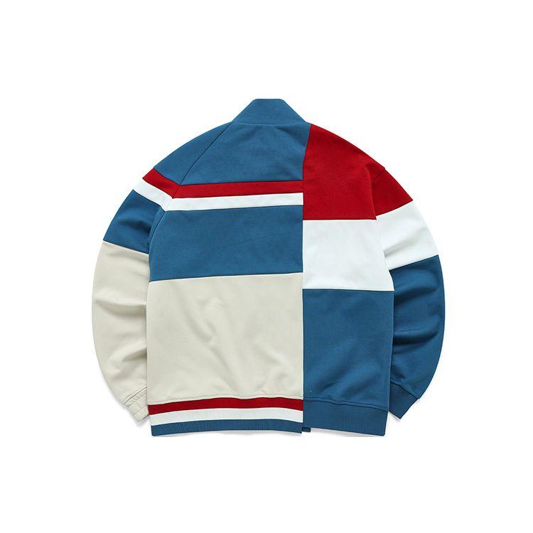 FILA X MIHARA YASUHIRO Color Block Retro Stand Collar Jacket Men Jacket F11M213503F-BG