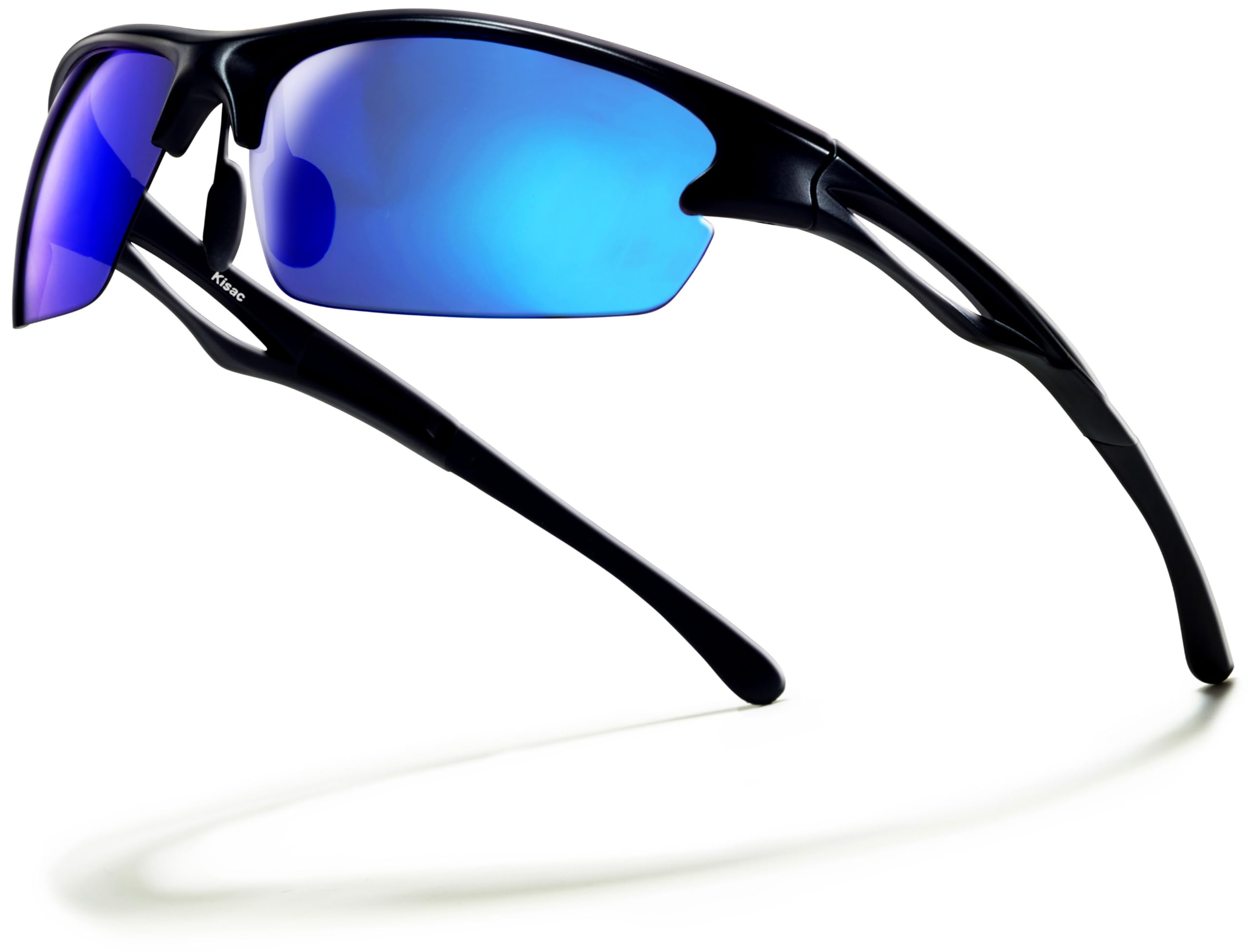 

Kisac Men s Blue Sports Sunglasses for Running (Blue (Daytime))