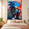 Sonic Tapestry Highquality for Decorating Living Room Bedroom Dorm Walls Ideal As Bedroom Wallart Orholiday Gift