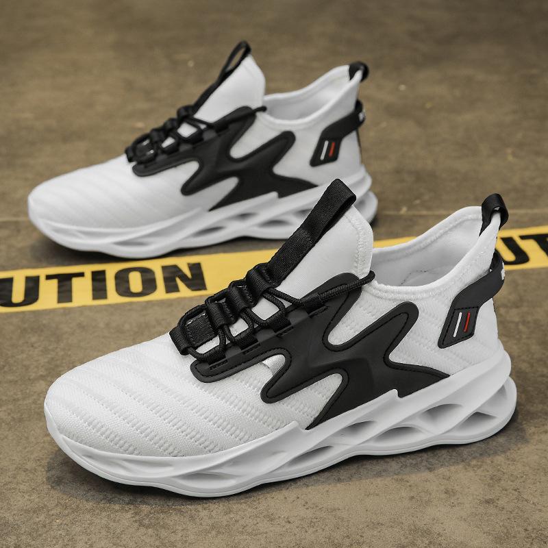 Sommer Netzschuhe neue Herrenschuhe leicht und atmungsaktiv Fly-gewebte vielseitige Sportschuhe Herren Freizeitschuhe